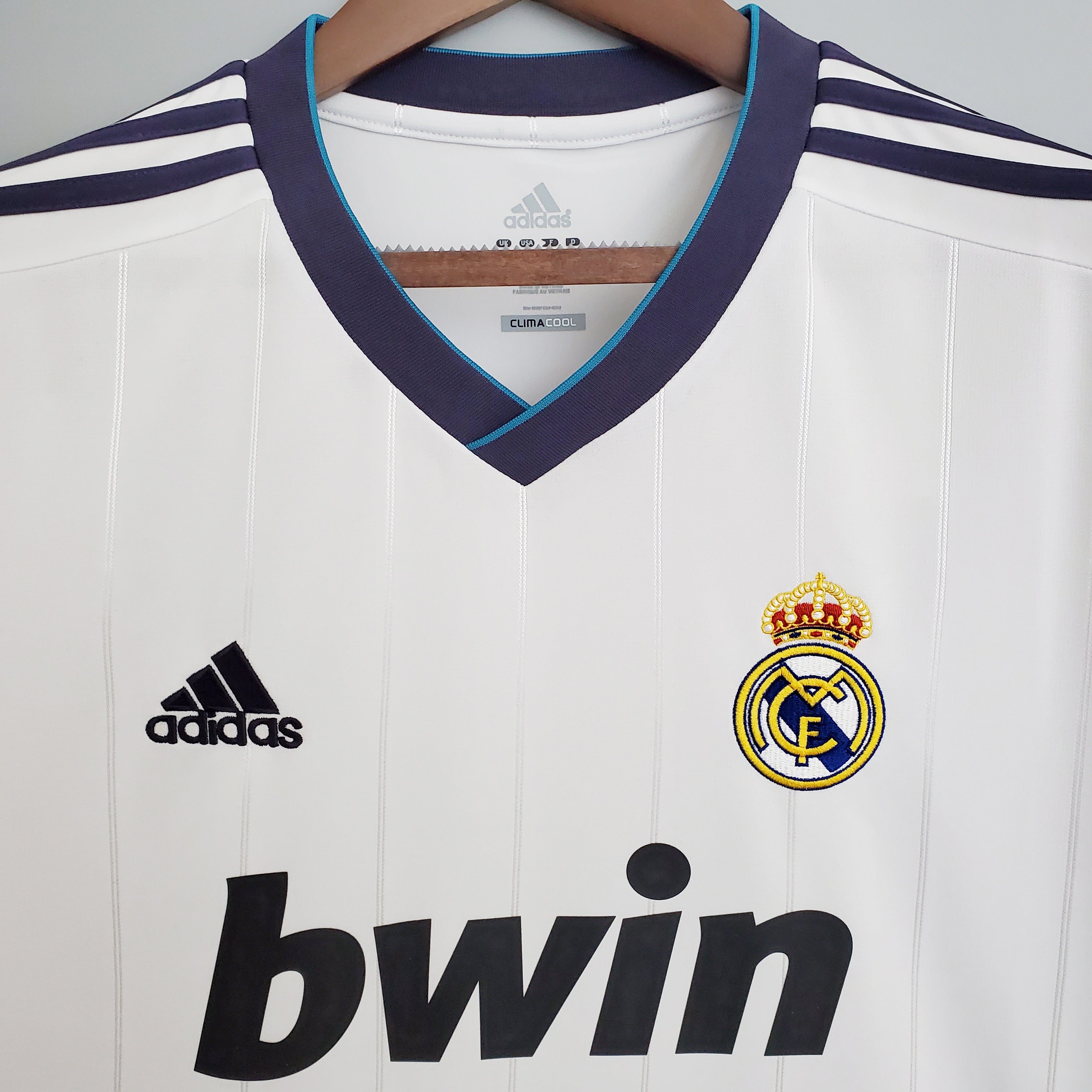 Vintage Real Madrid 2012-13 Home Jersey