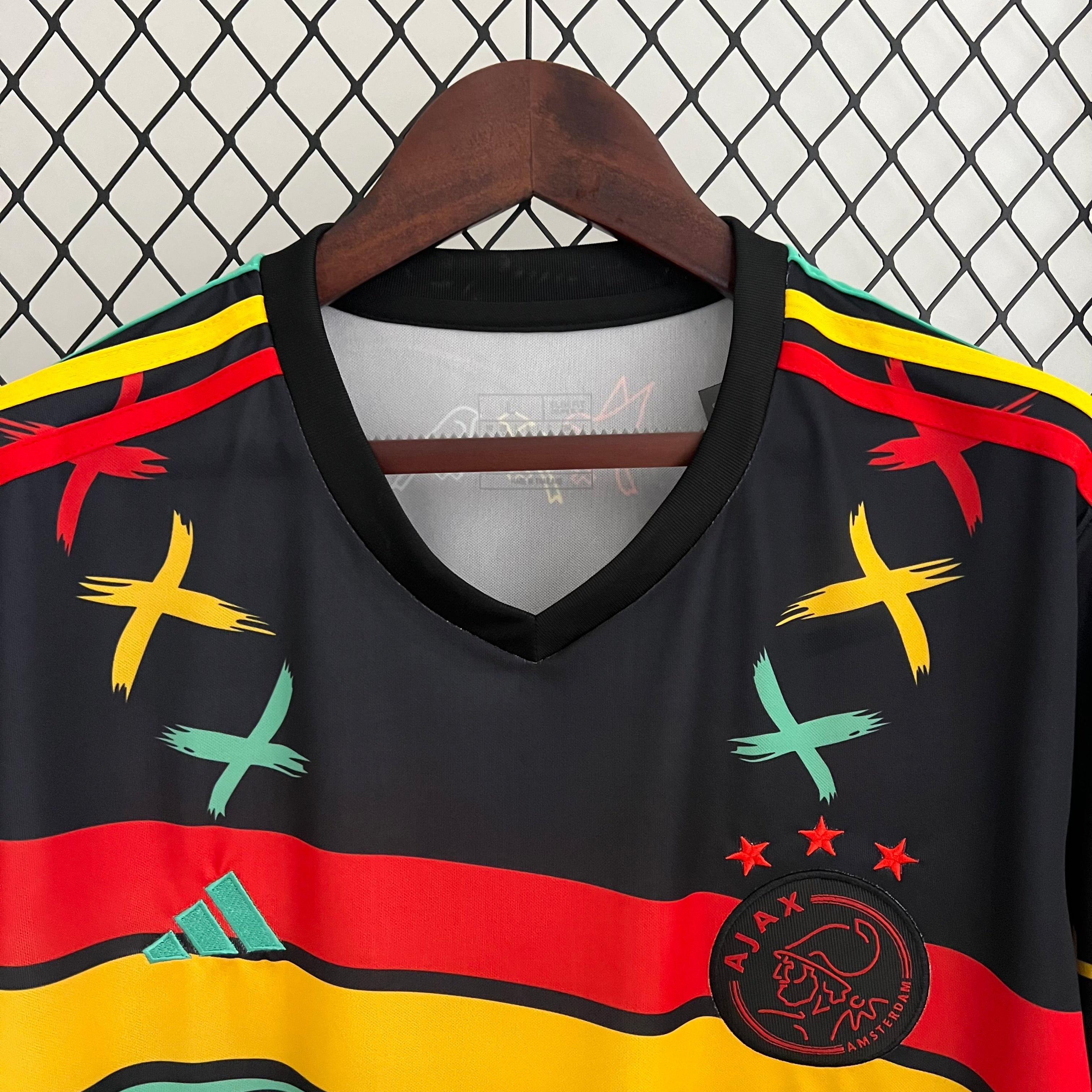 23-24 Ajax Bob Marley Jersey - Special Edition - OLDMONEYSOCCER