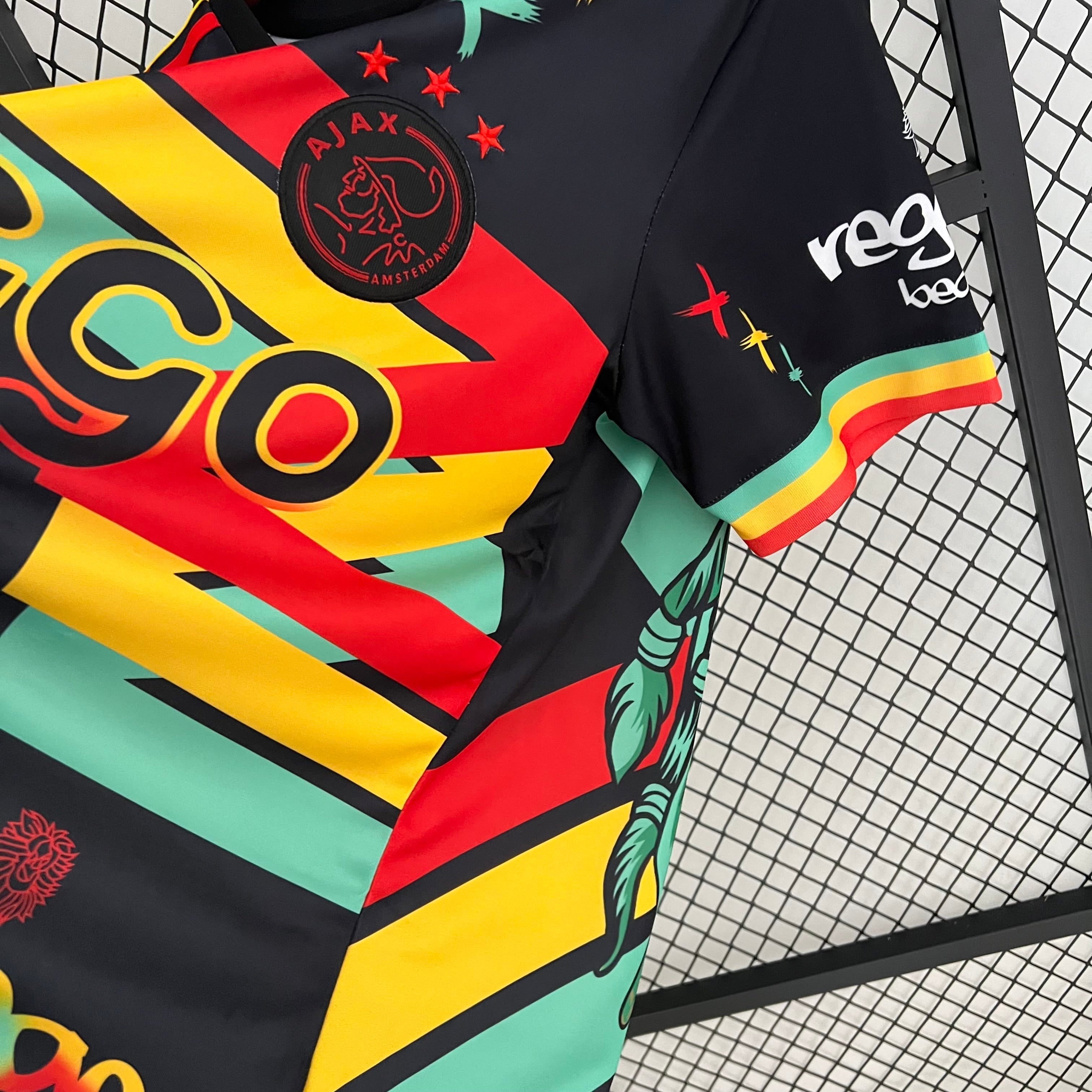 23-24 Ajax Bob Marley Jersey - Special Edition - OLDMONEYSOCCER