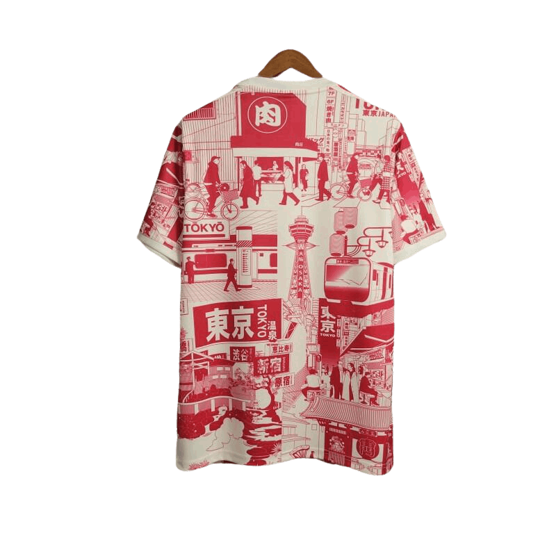 Japan White Red Tokyo Special Edition Kit - Fan Version