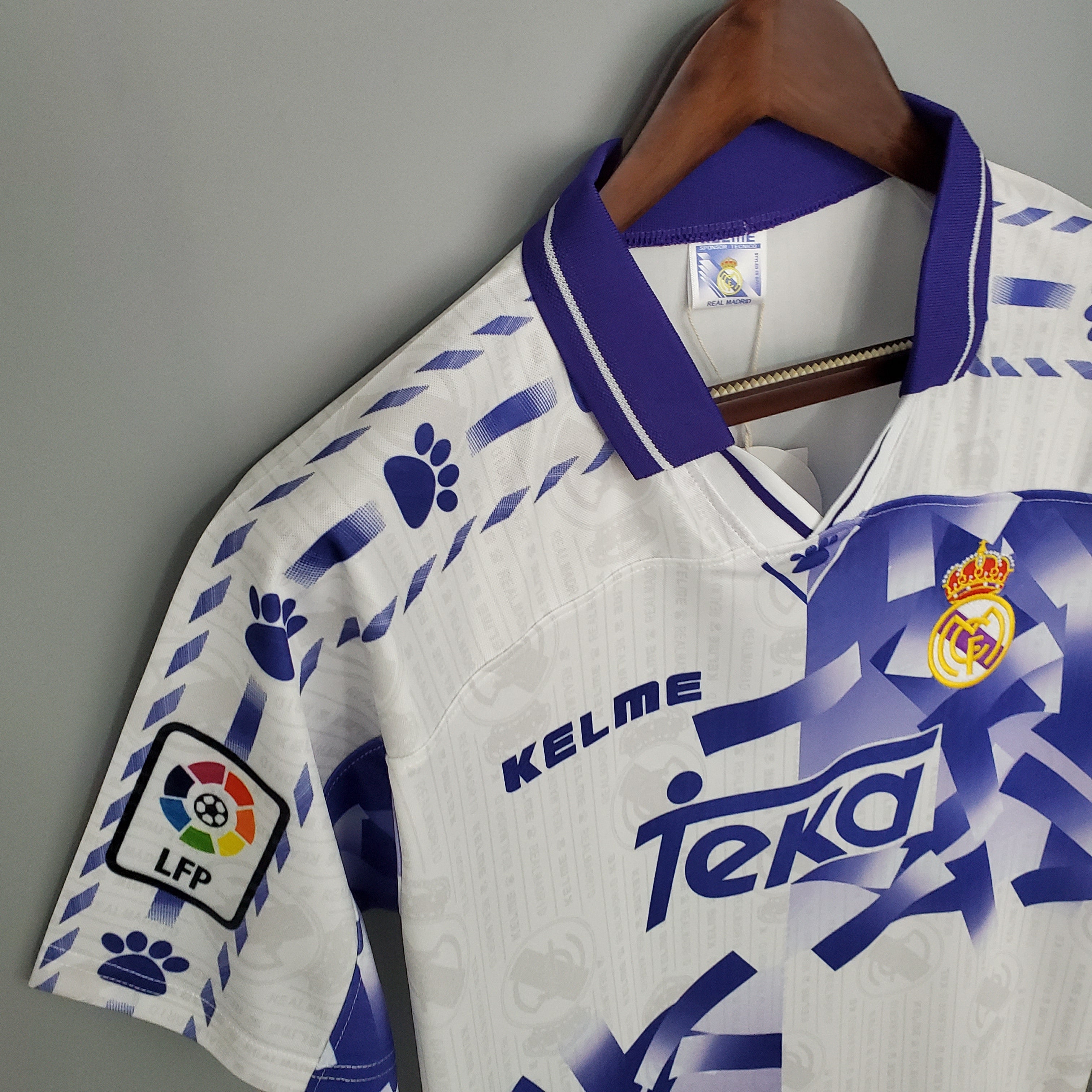 Vintage Real Madrid 1996-97 derde shirt