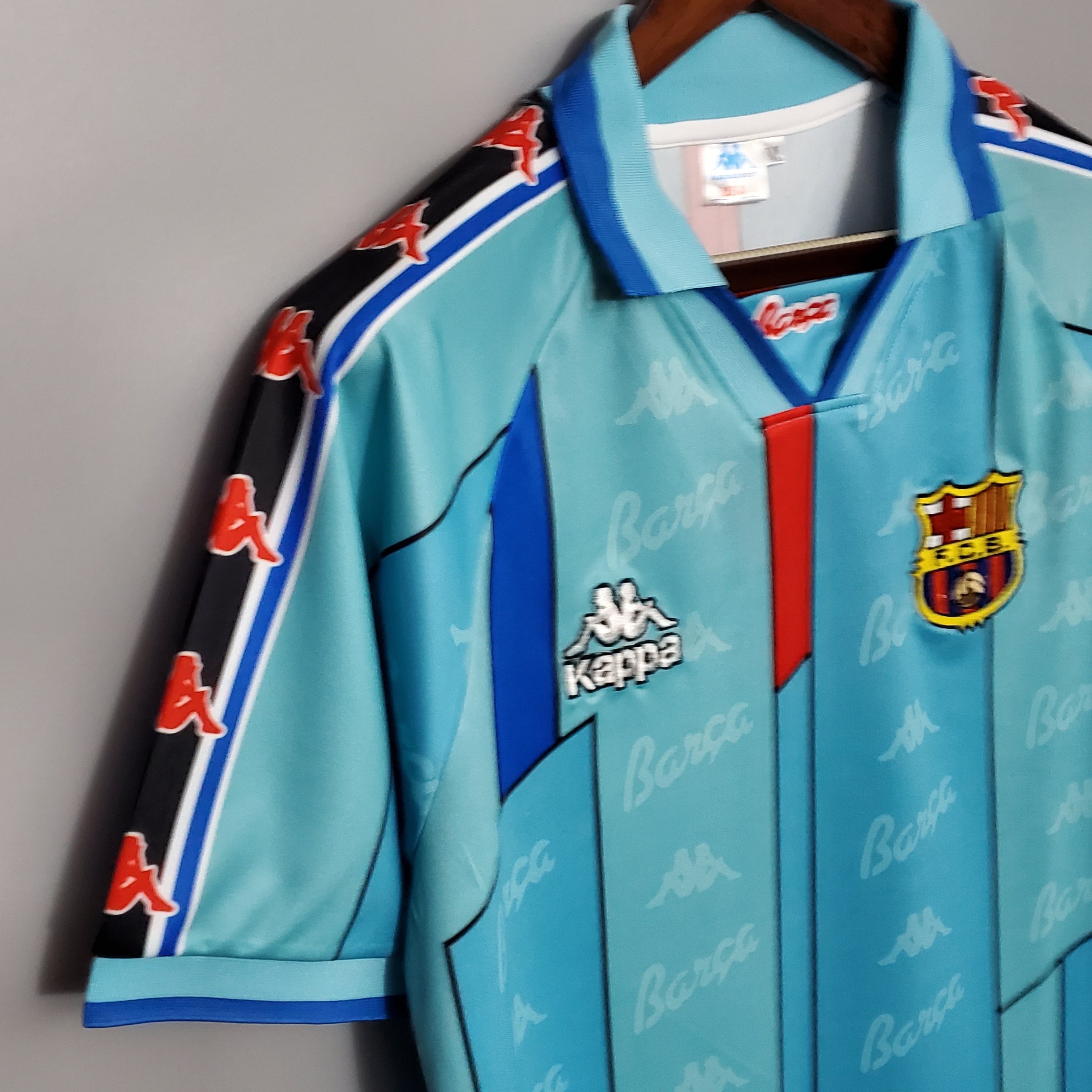 1996 Barca Retro Away Jersey - OLDMONEYSOCCER