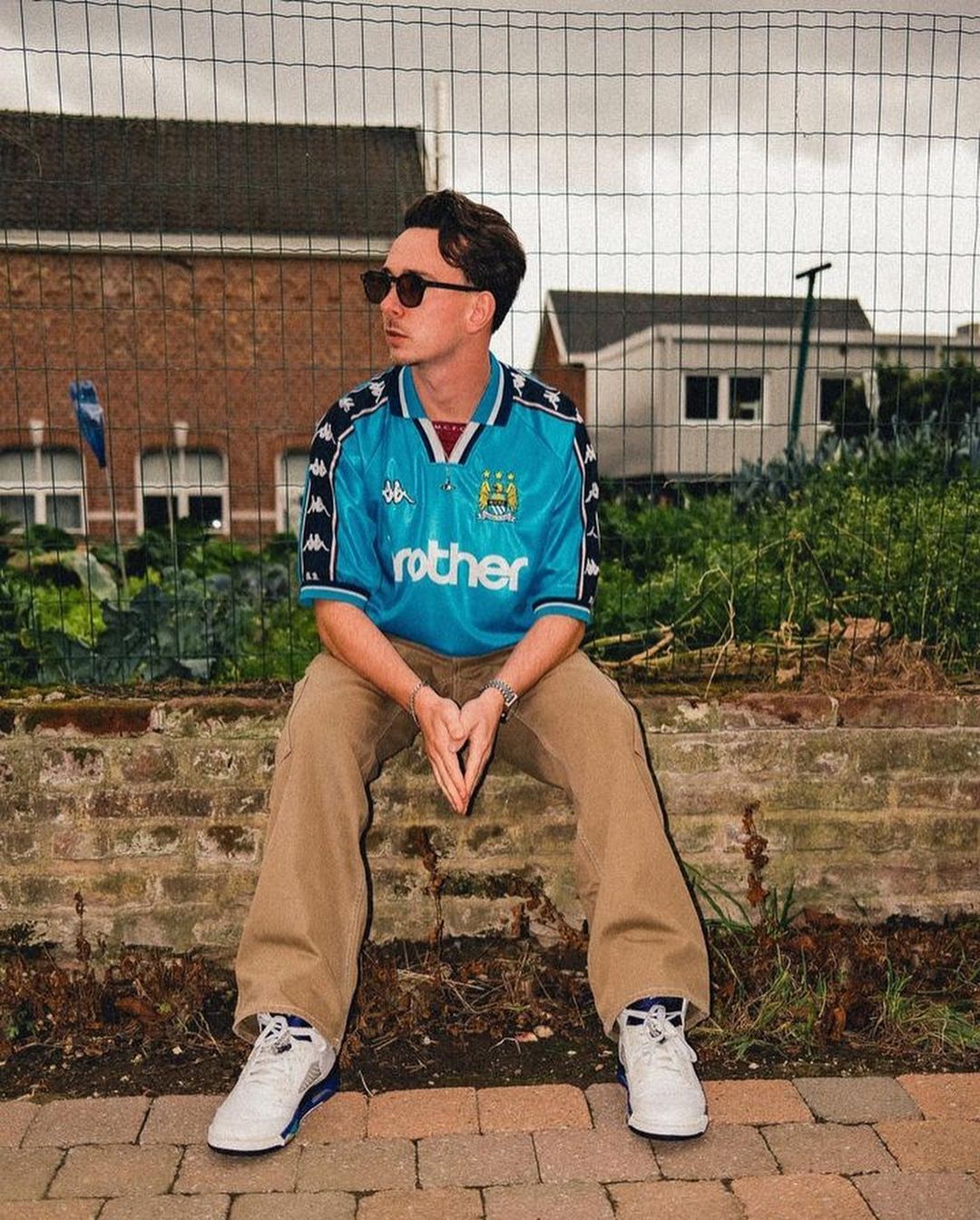 Vintage Manchester City-shirt uit 1997