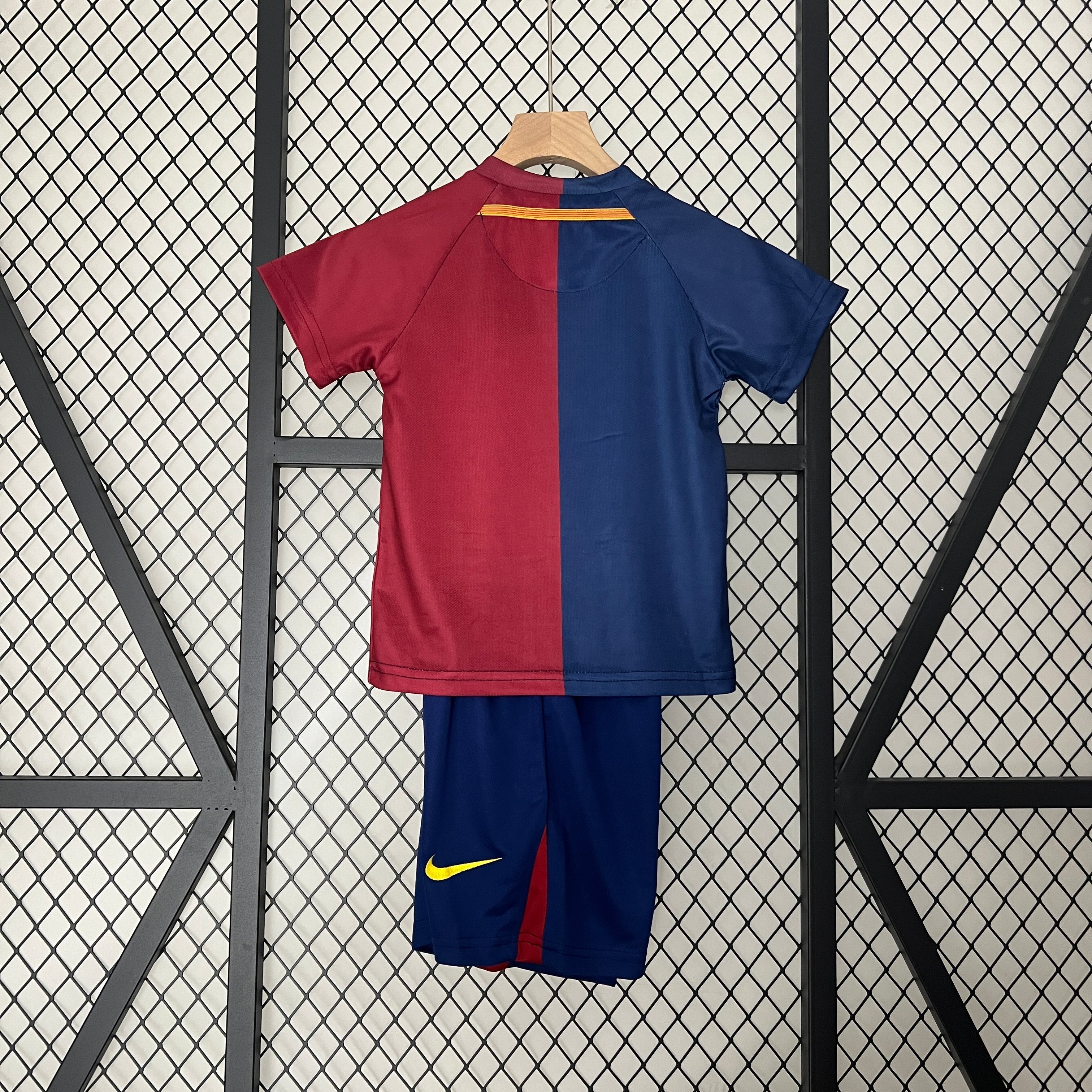 Barcelona 2008-2009 Retro Thuis T-shirt voor Kinderen