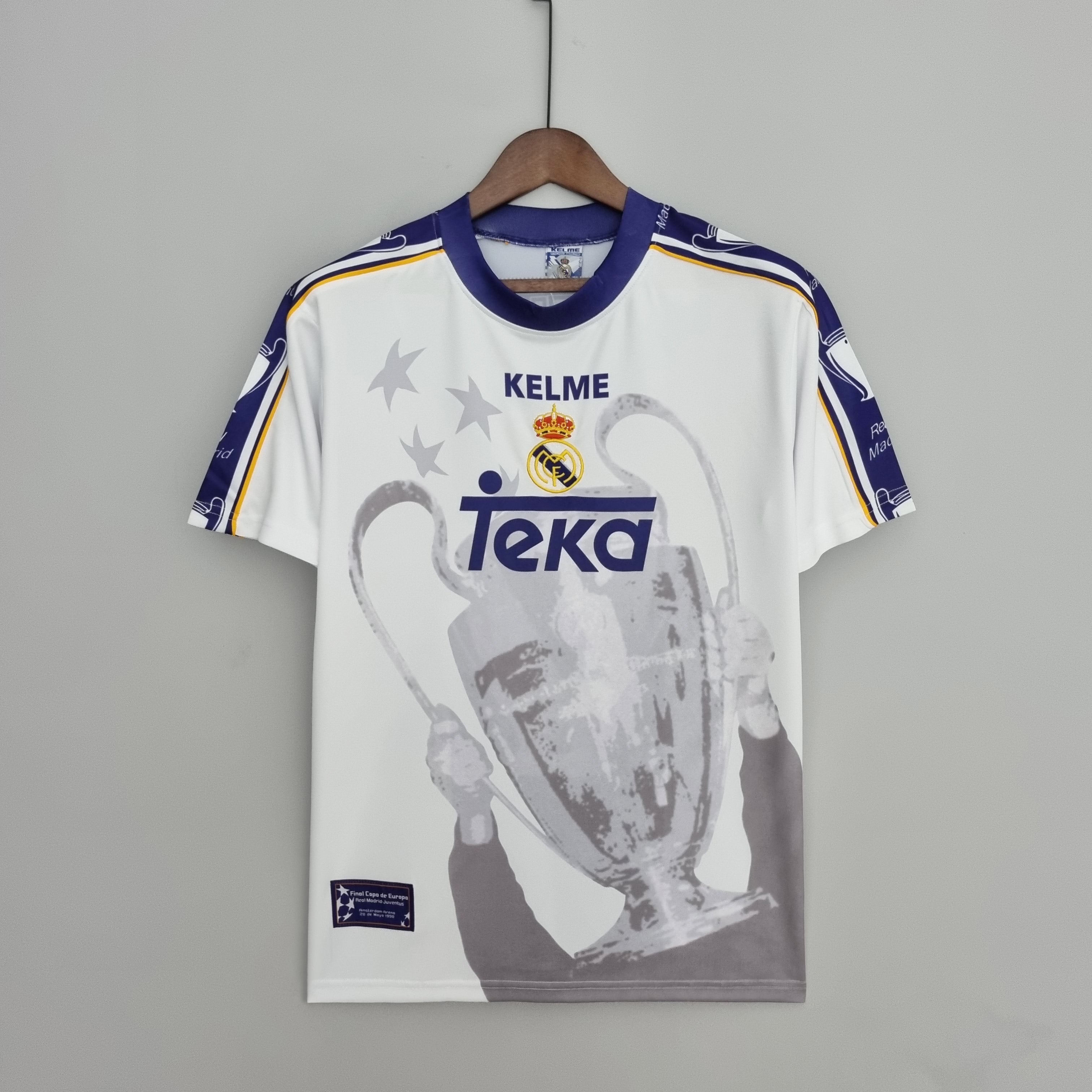 Retro Real Madrid 1997-98 UCL Winnaarstrui