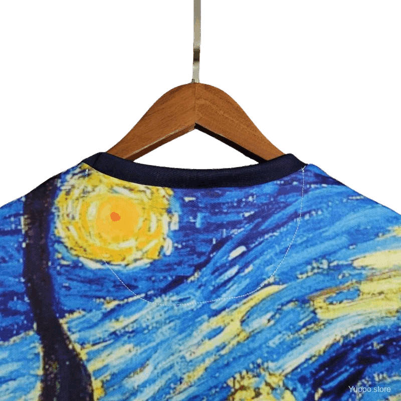 23/24 Ajax X Vincent Van Gogh Oil Painting Starry Night Special Edition Kit- Fan Version