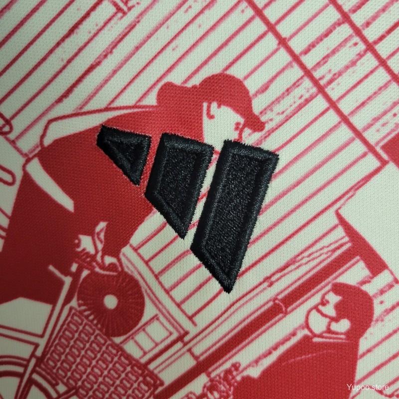 Japan White Red Tokyo Special Edition Kit - Fan Version