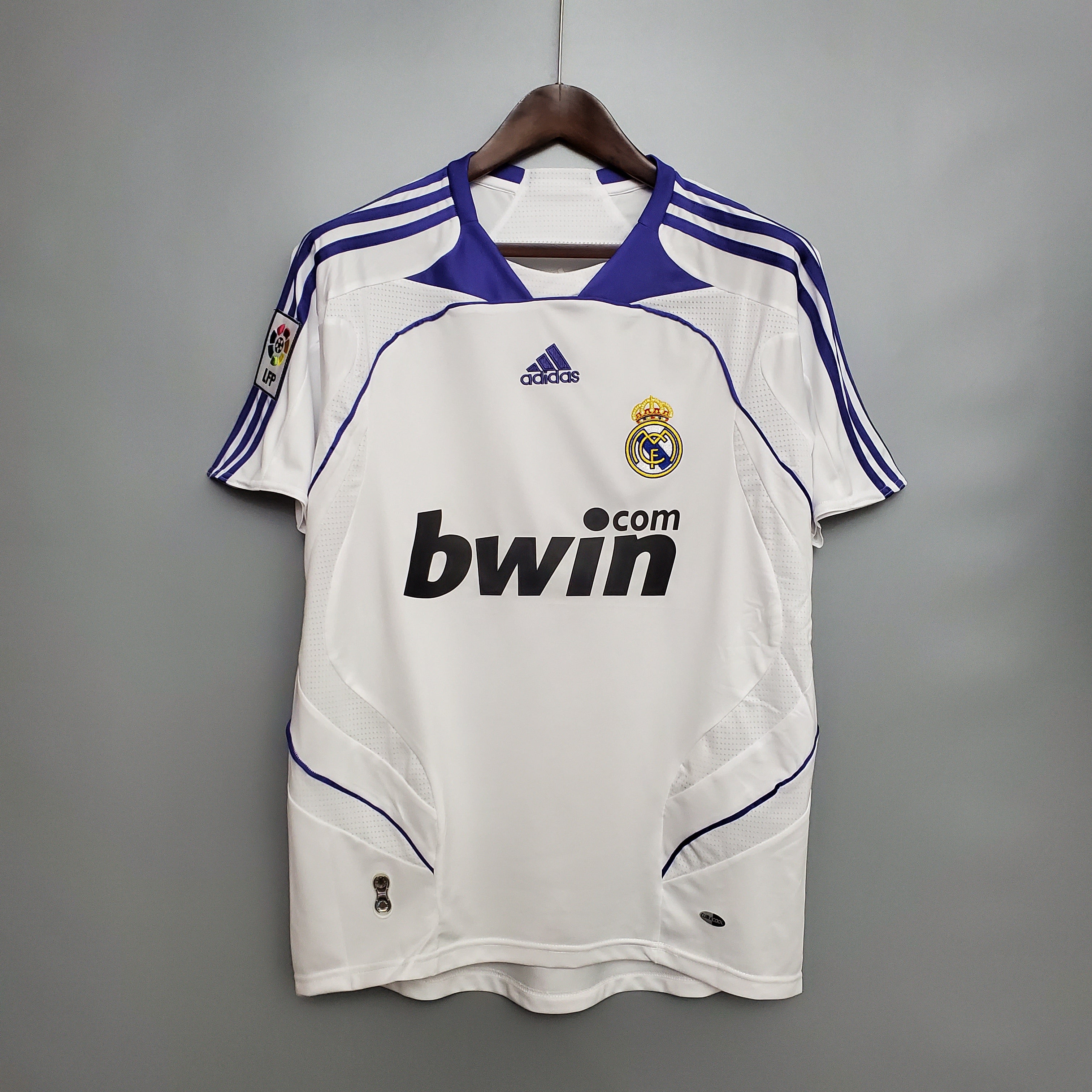 Retro Real Madrid thuisshirt 2007-08