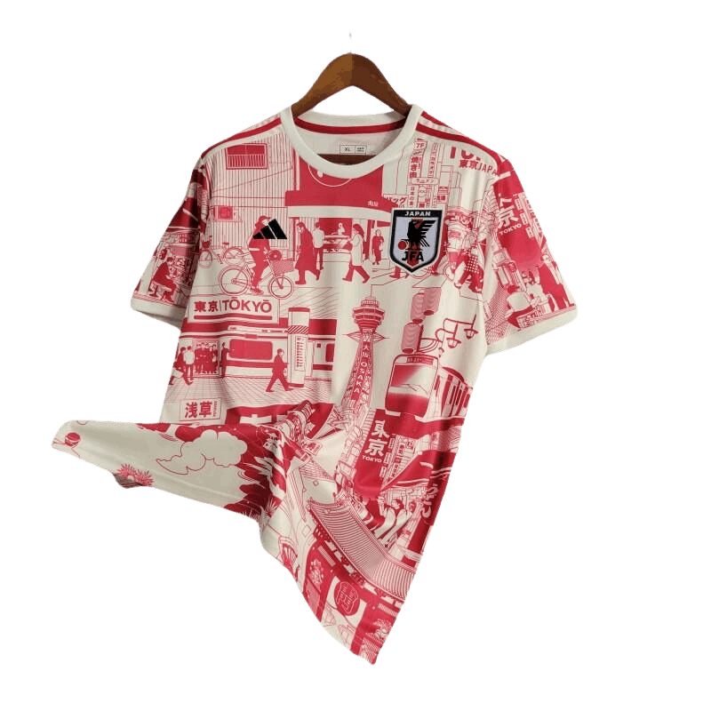 Japan White Red Tokyo Special Edition Kit - Fan Version