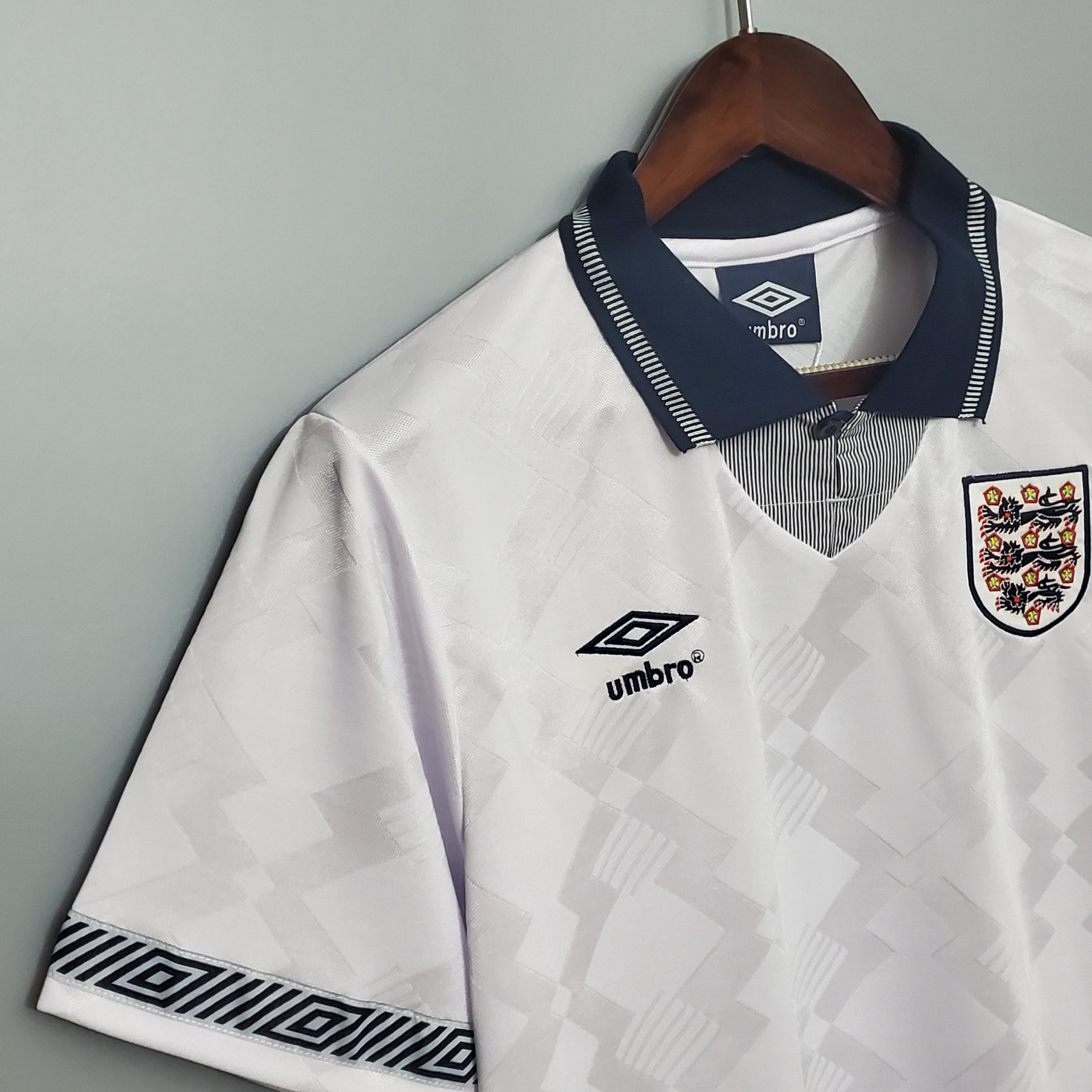 MAILLOT DOMICILE ANGLETERRE 1990