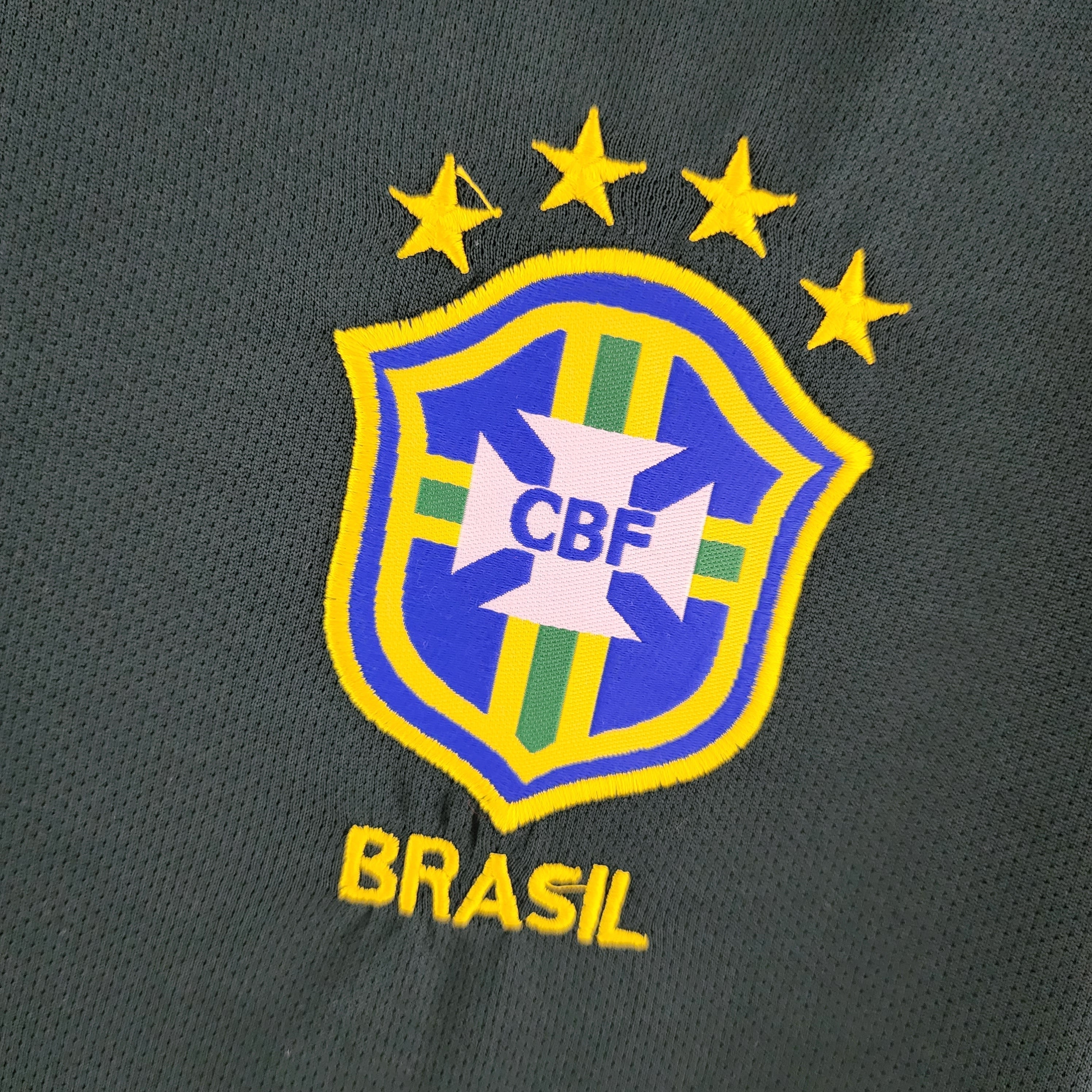 BRAZIL THIRD JERSEY 1998 - OLDMONEYSOCCER