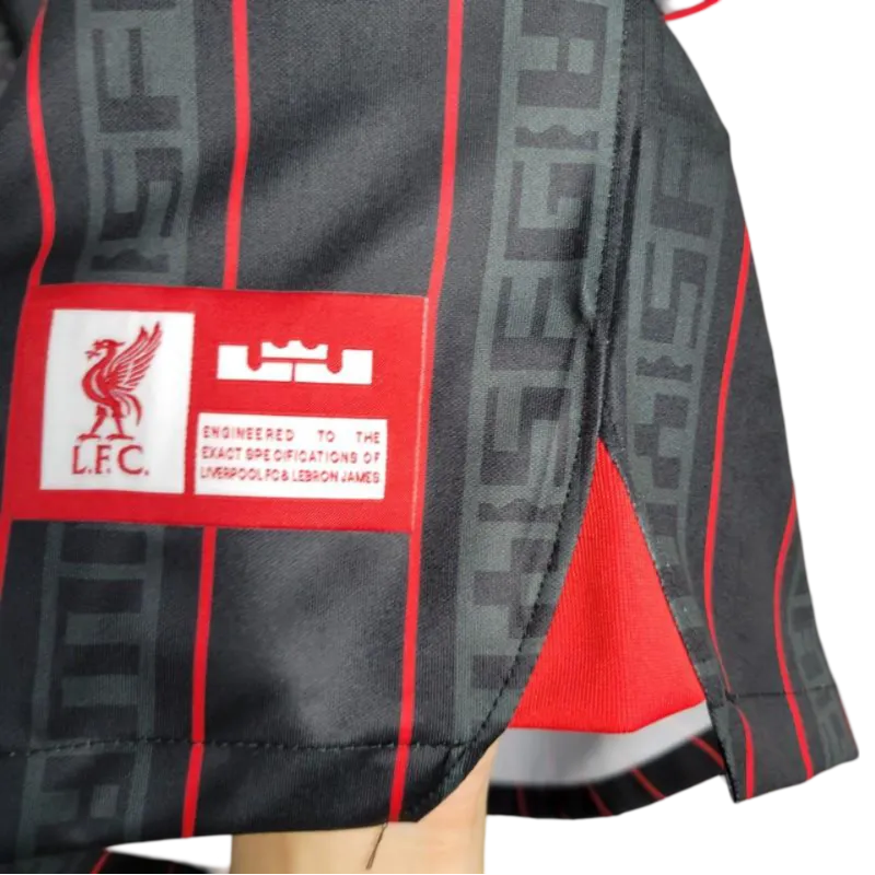Liverpool X Lebron Black Jersey Fan Version