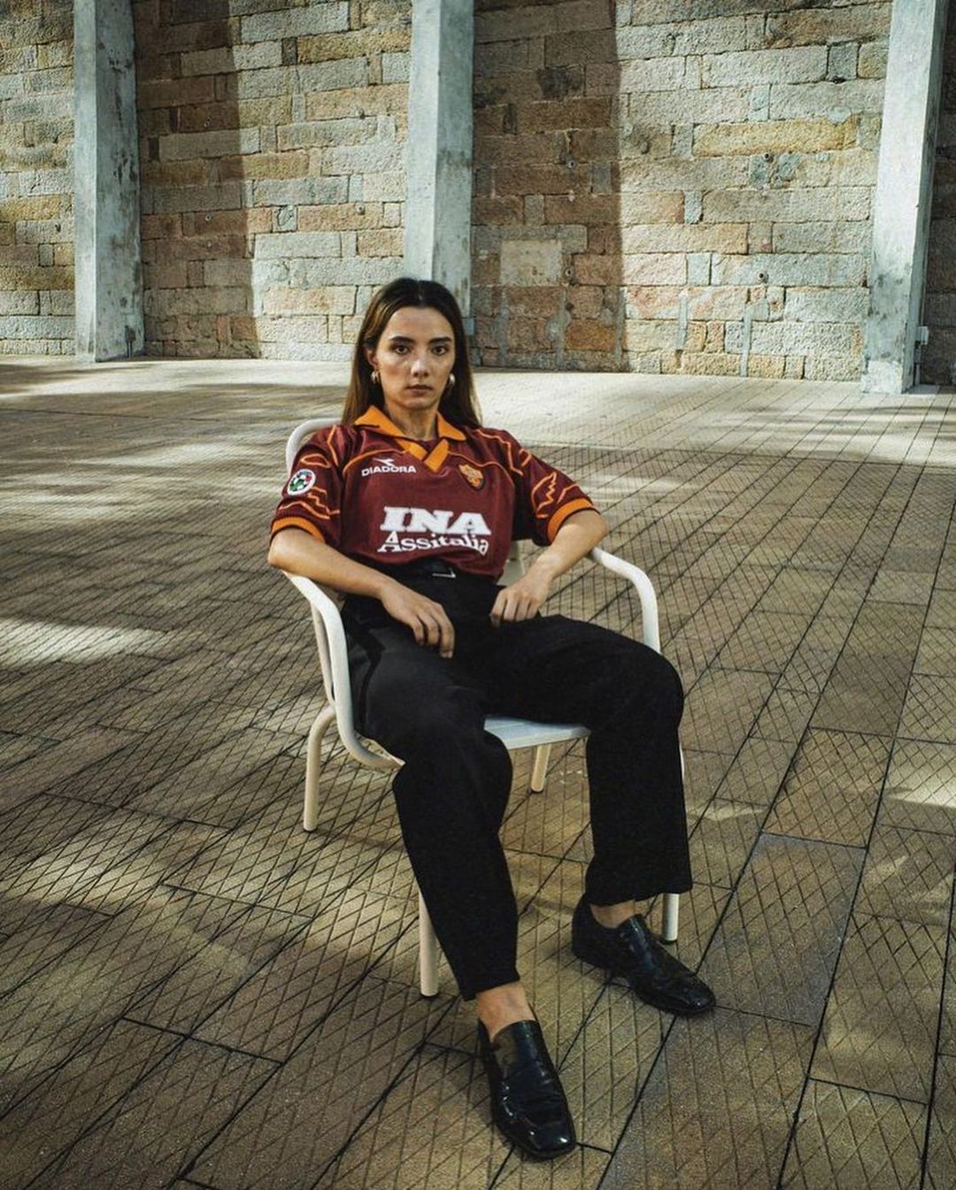 1999 Retro As Roma Home Kit