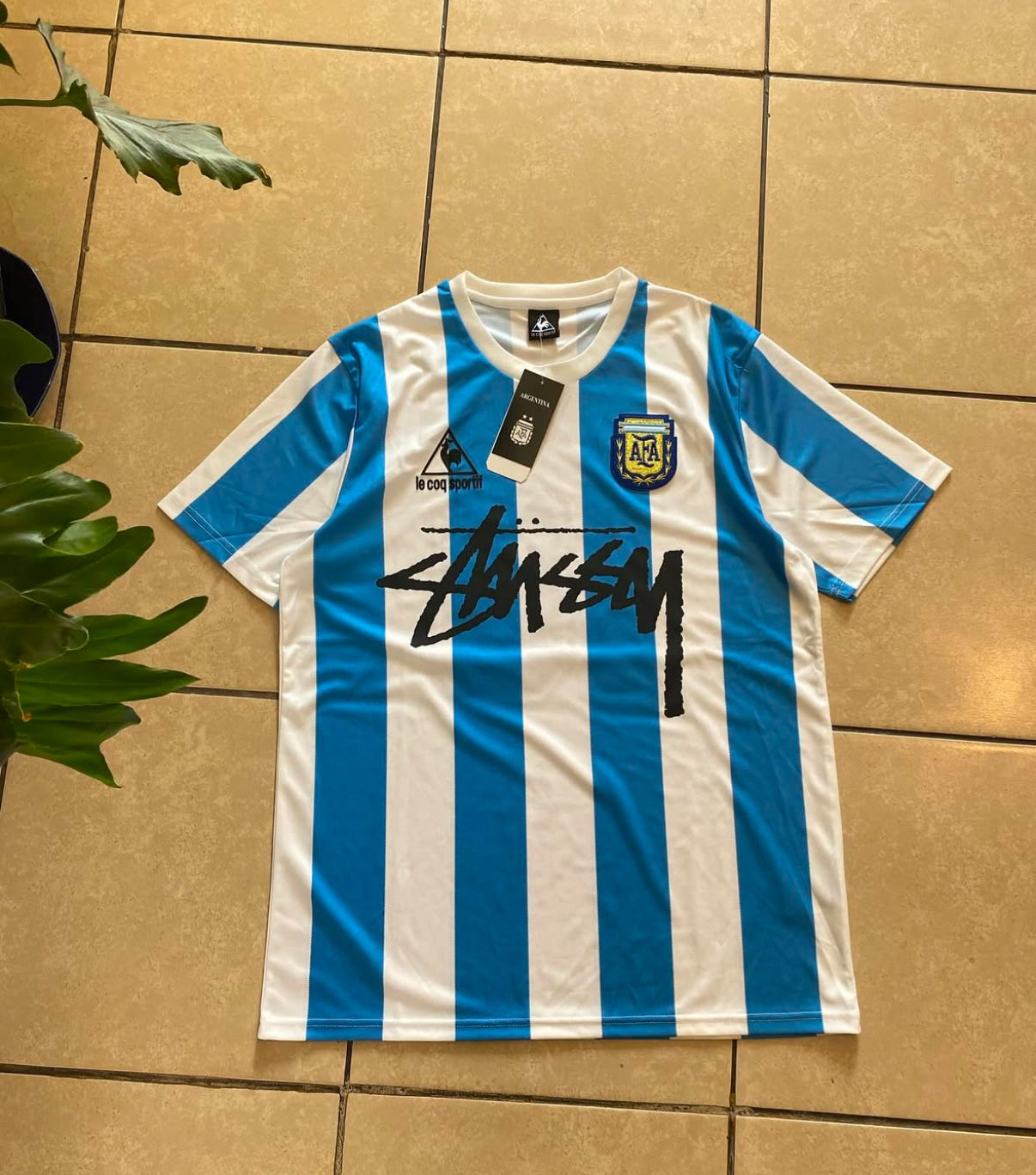 Kit rétro Argentine X Stussy 1986