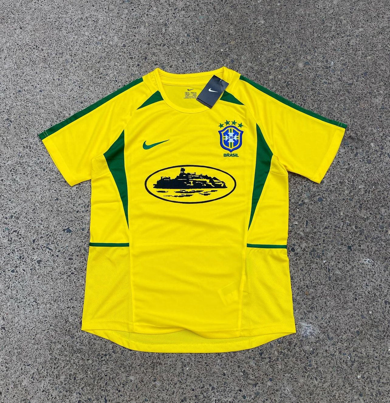 Brazil X Corteiz Football Jersey - Limited Edition
