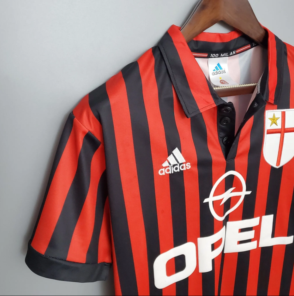 Ac Milan 1999 - 2000 Home Jersey