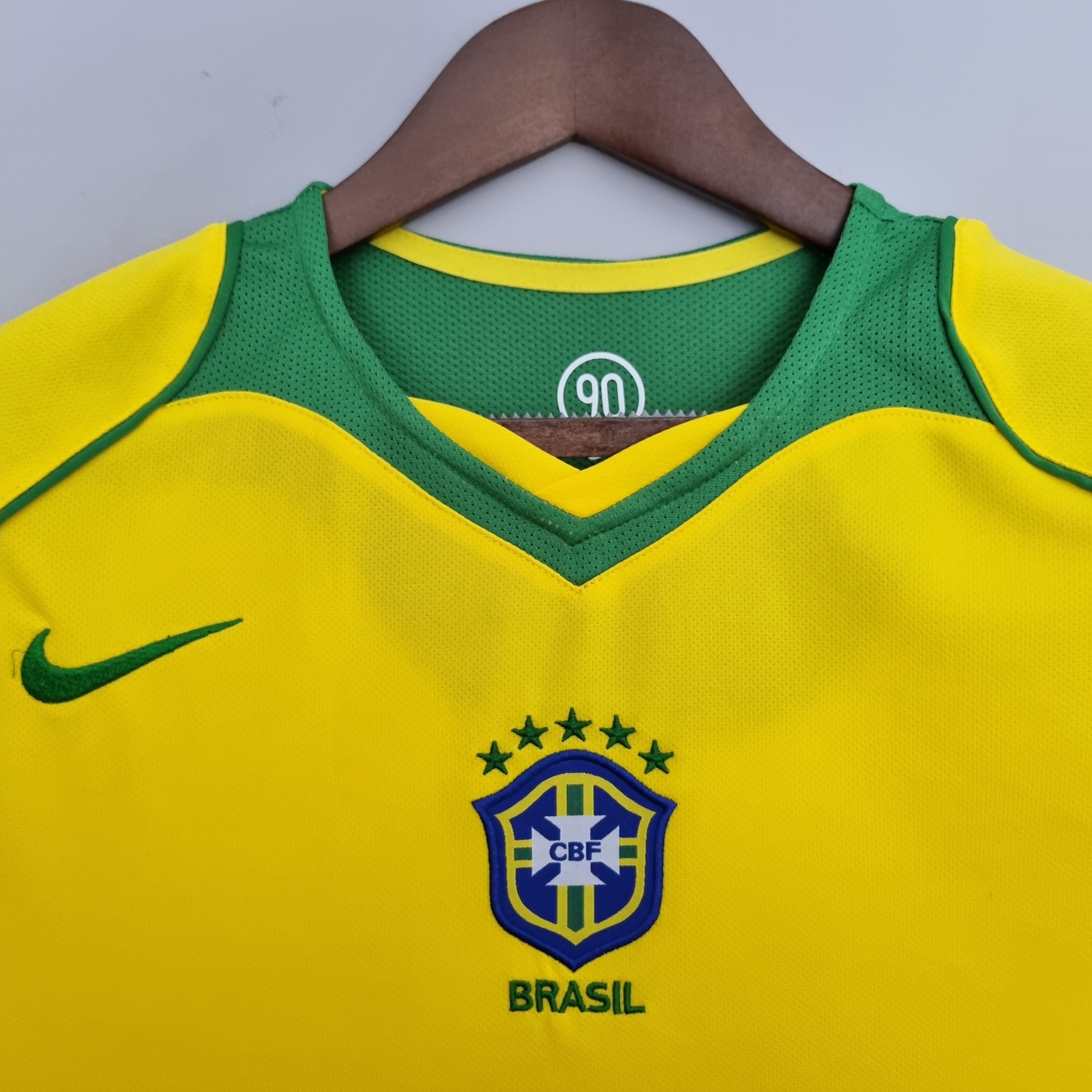 BRAZILIË THUISSHIRT 2006 - OLDMONEYSOCCER
