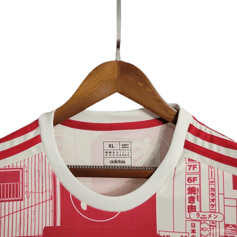 Japan White Red Tokyo Special Edition Kit - Fan Version