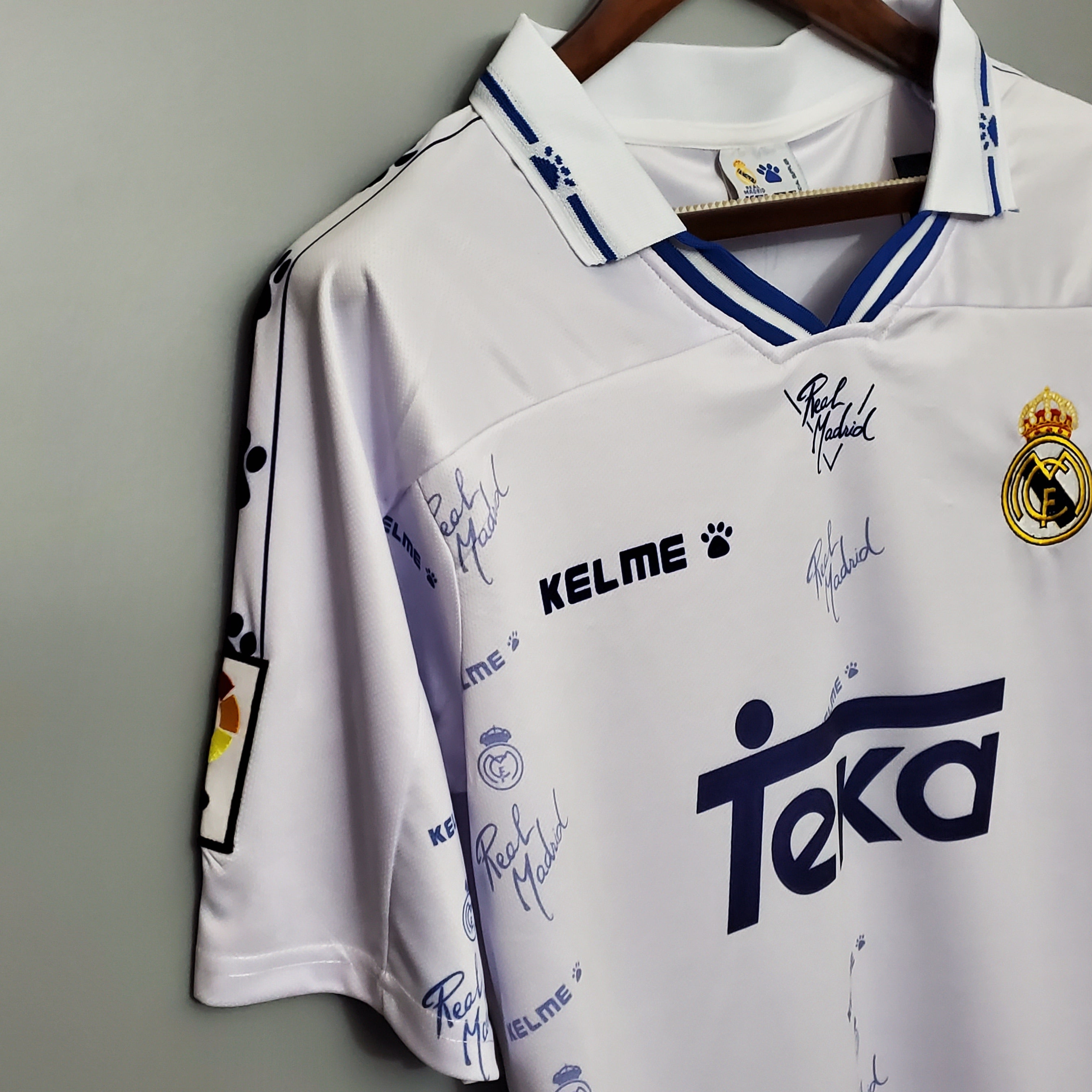 Vintage Real Madrid 1995-96 thuisshirt