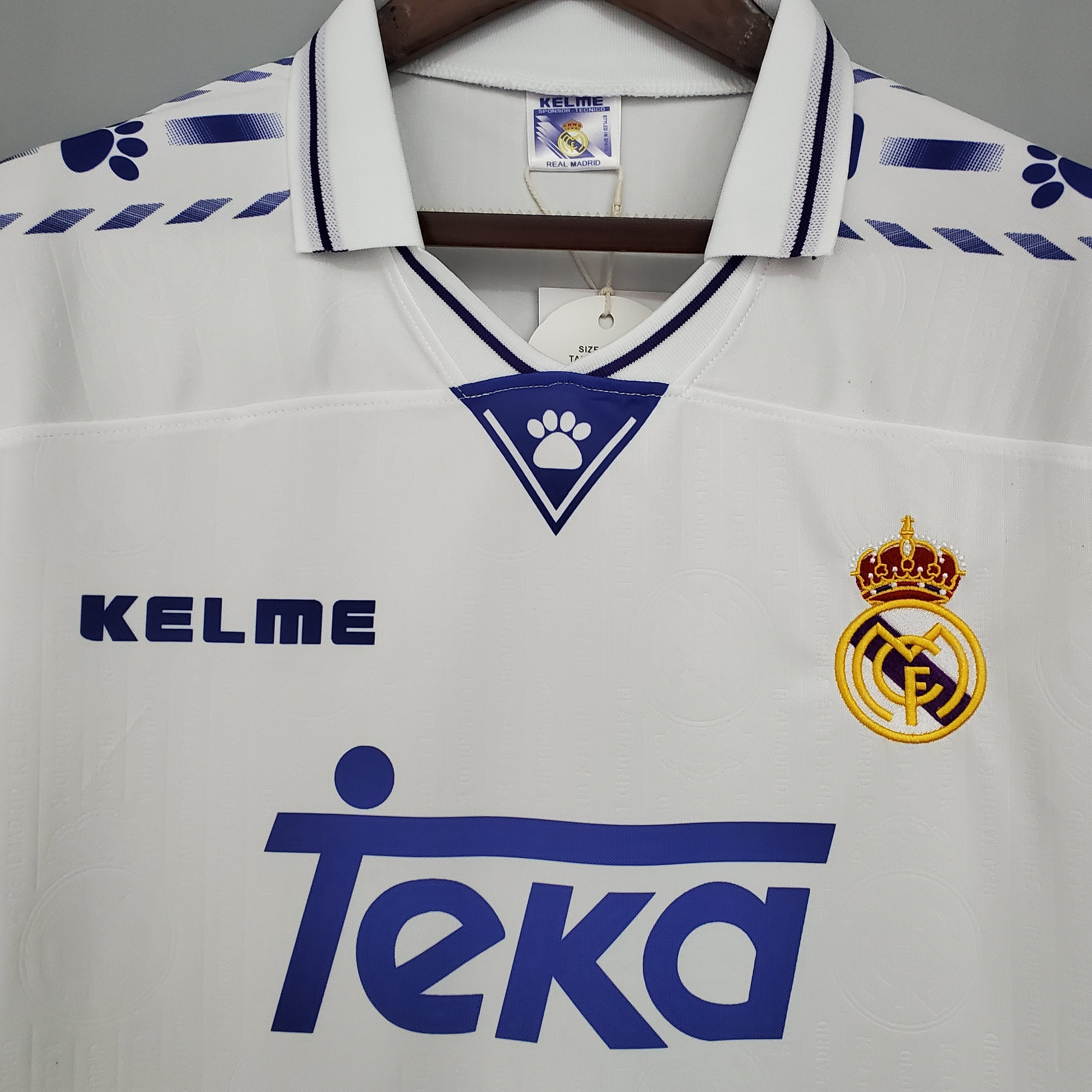 Vintage Real Madrid 1996-97 thuisshirt