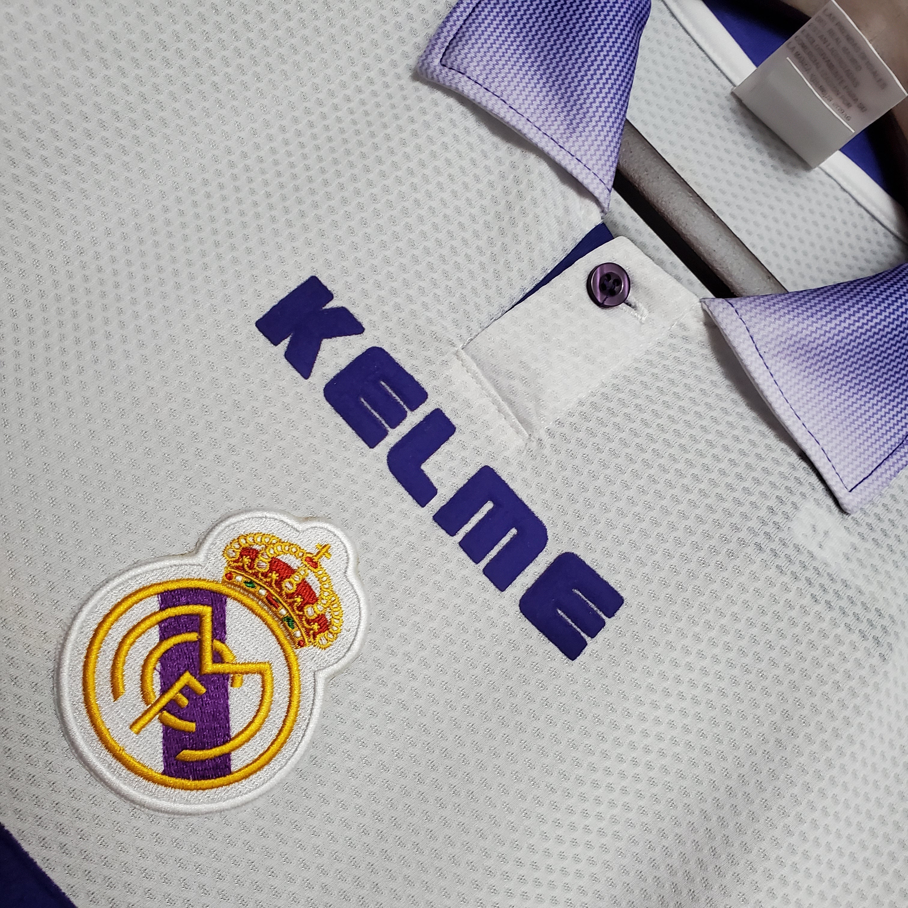 Maillot rétro Real Madrid 1997-98 domicile