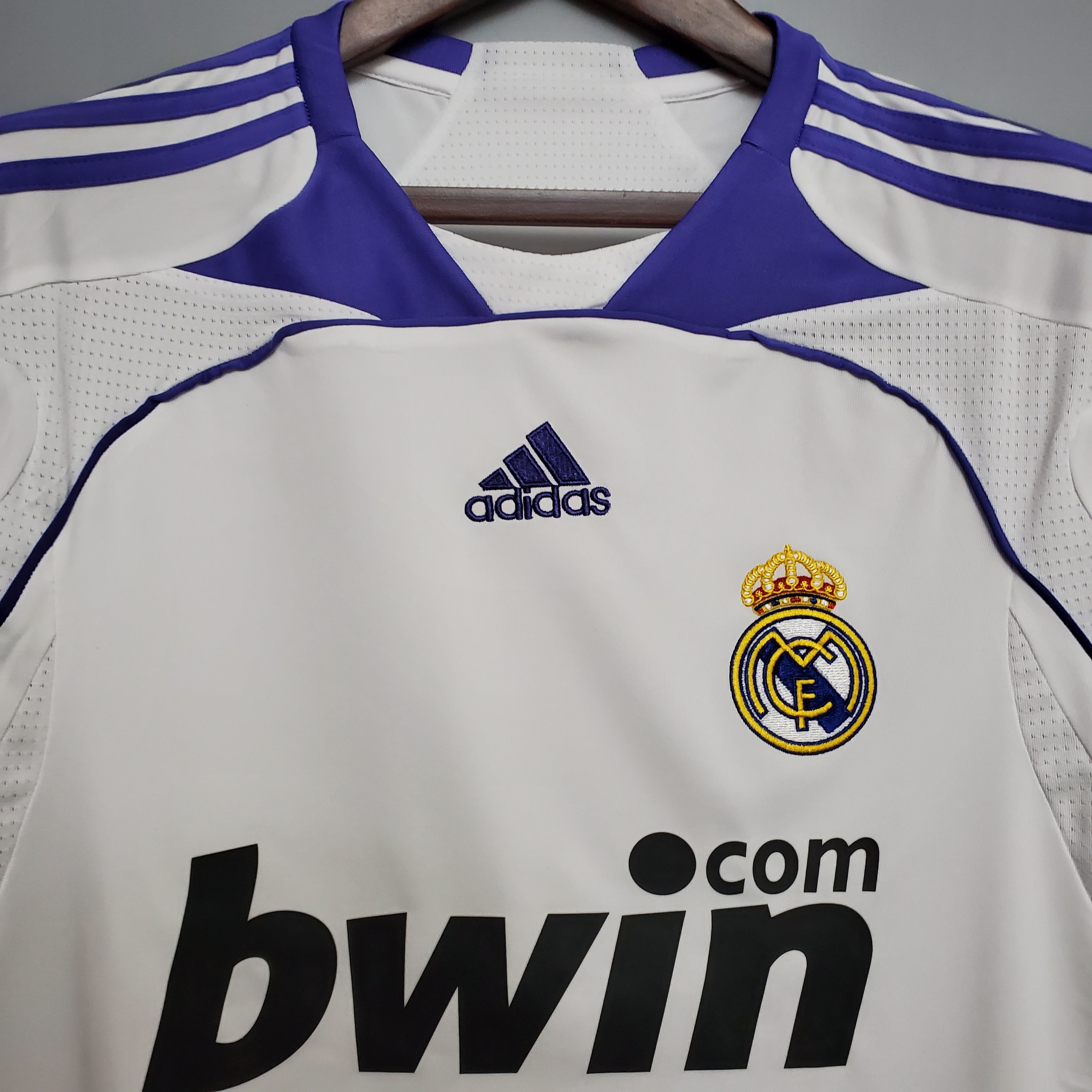 Retro Real Madrid thuisshirt 2007-08
