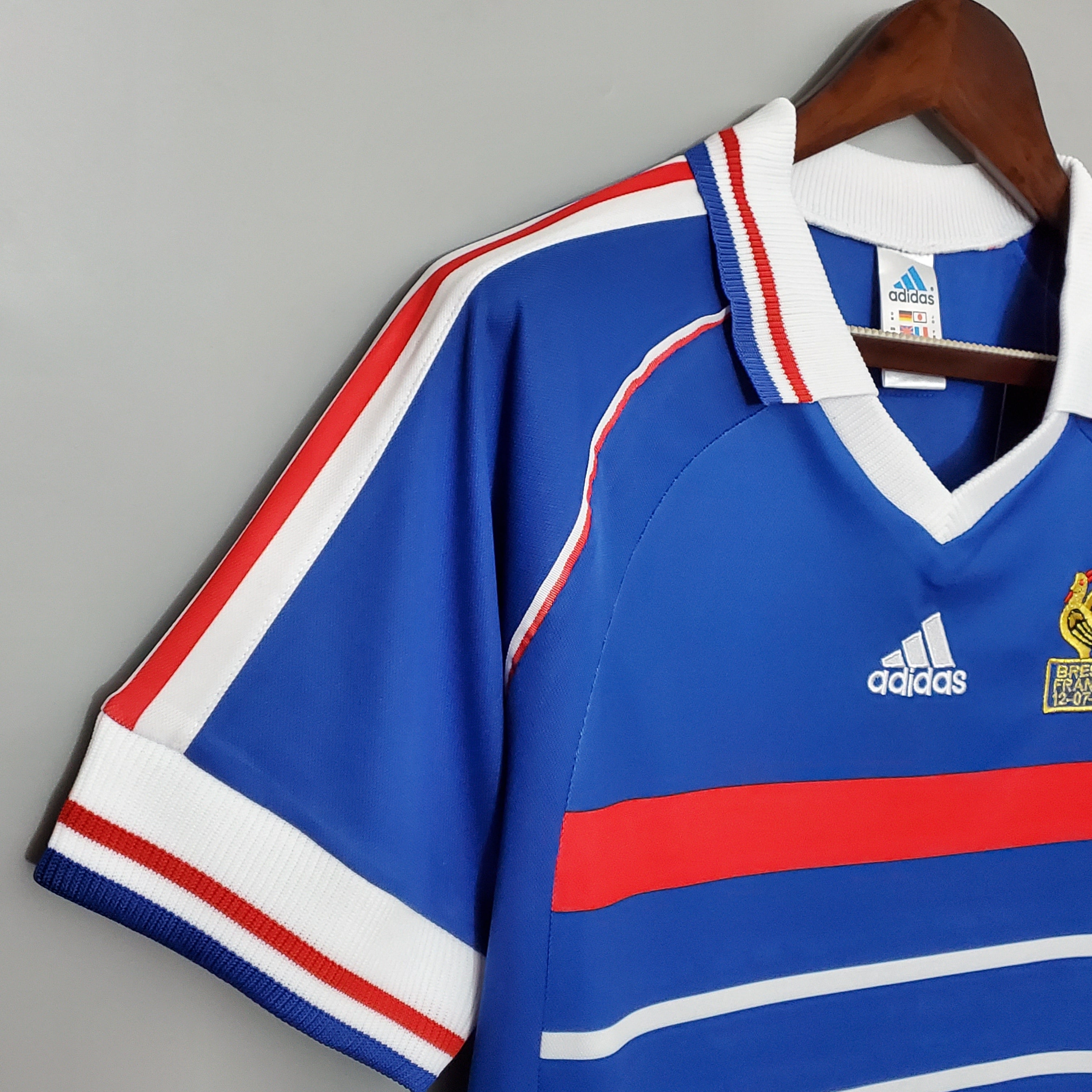 MAILLOT DOMICILE FRANCE 1998