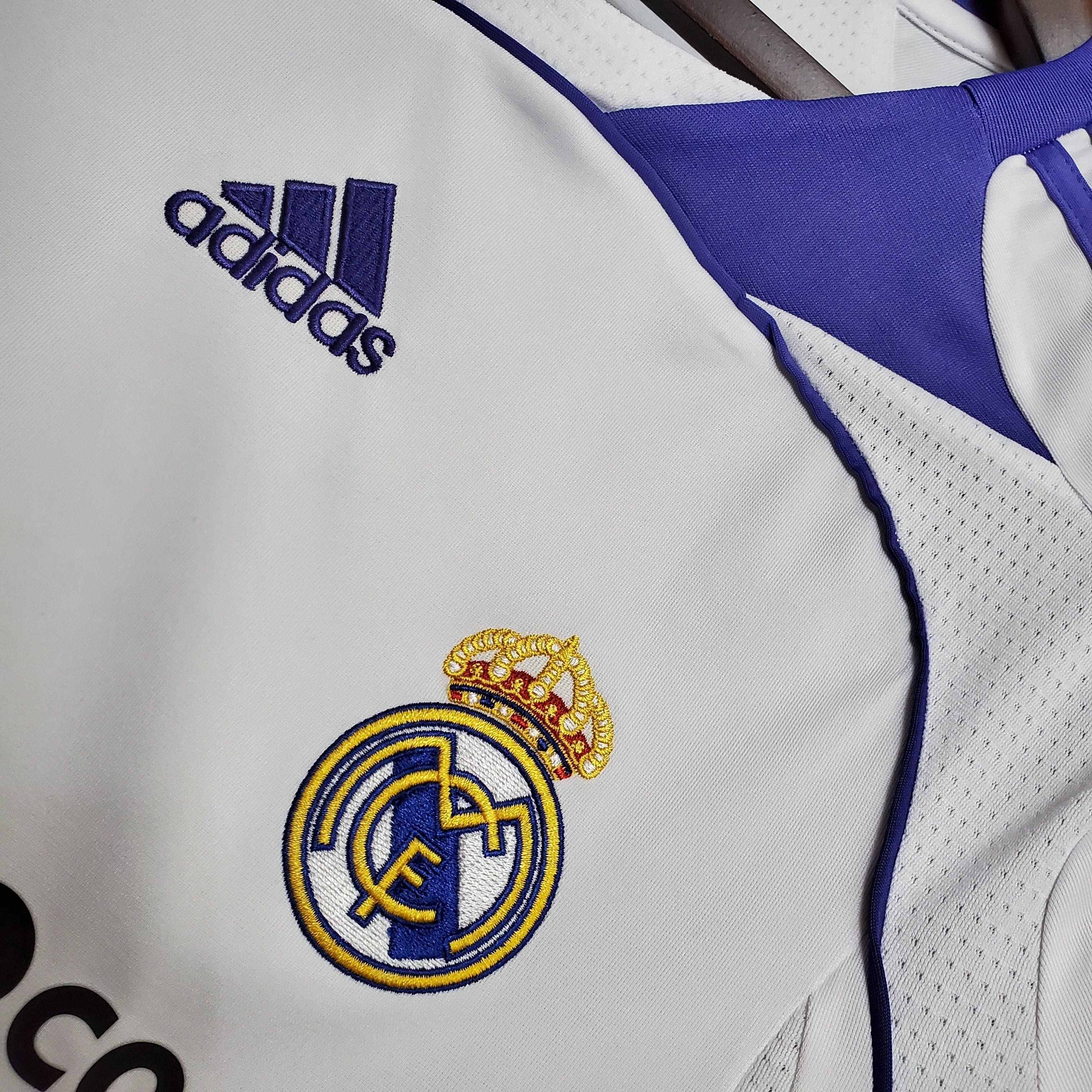 Retro Real Madrid thuisshirt 2007-08