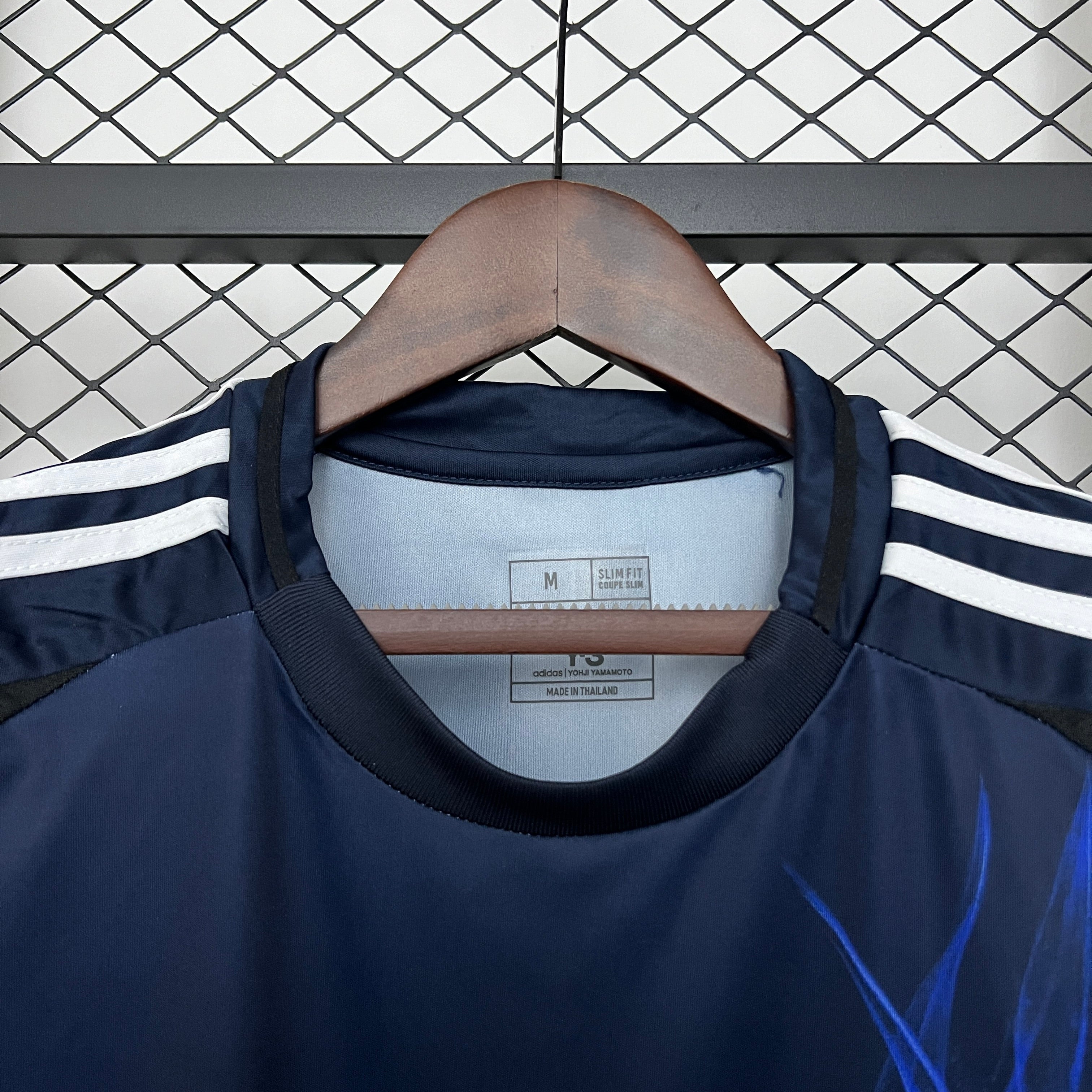 Japan Y-3 Blue Space Football Jersey - Special Edition