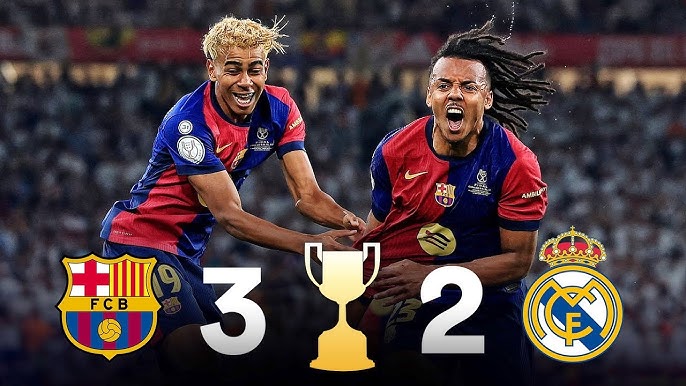 Barcelona Win El Clásico 3-2 and Take the Copa del Rey – Real Madrid Collects Red Cards Instead