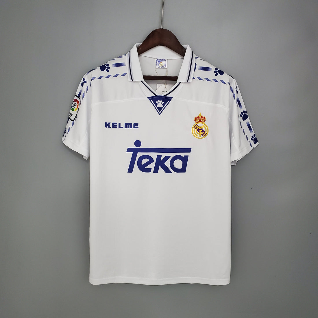 Maillot domicile vintage du Real Madrid 1996-97