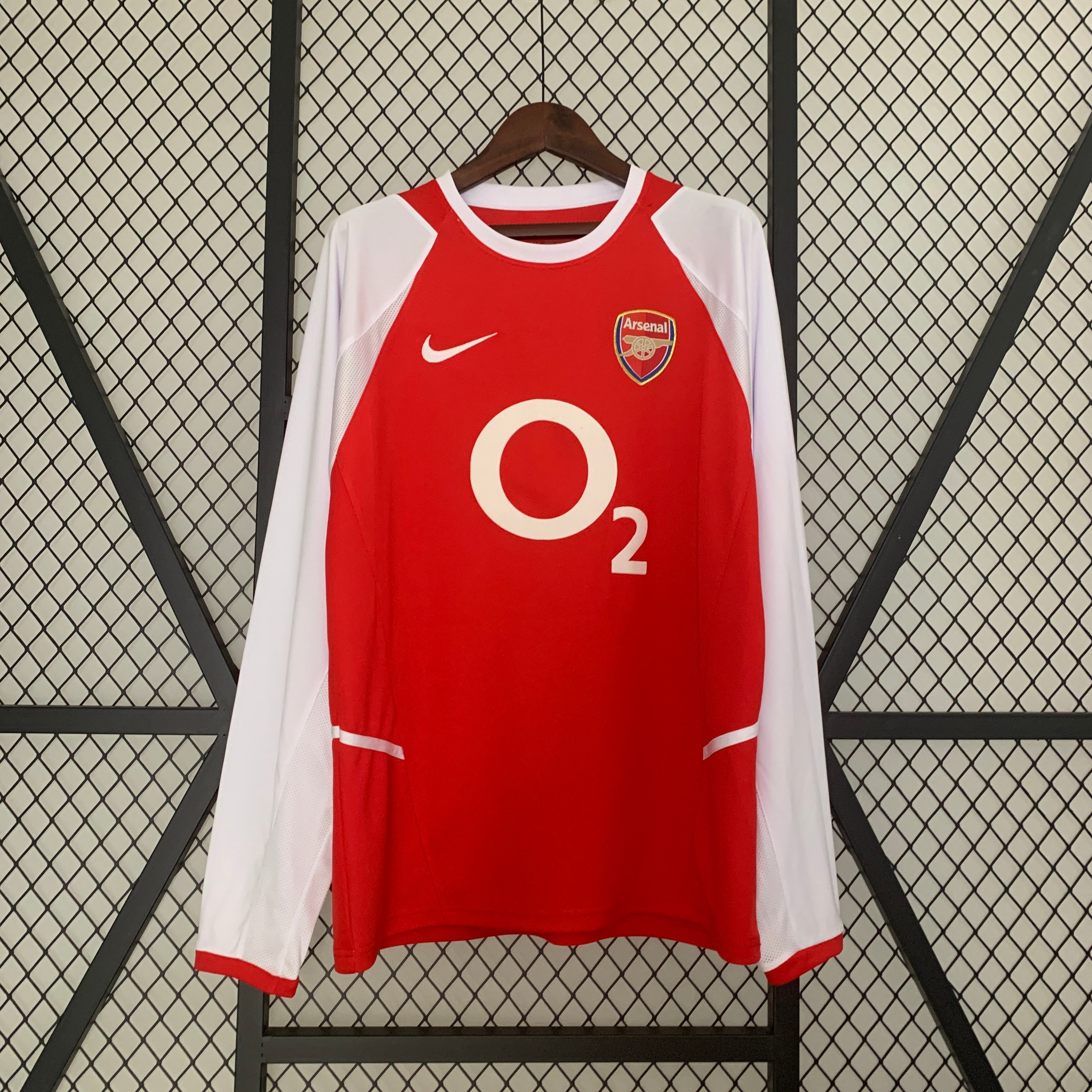 MAILLOT DOMICILE MANCHES LONGUES ARSENAL 2002-2003