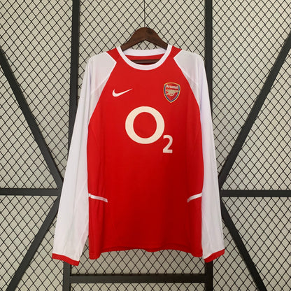 MAILLOT DOMICILE MANCHES LONGUES ARSENAL 2002-2003