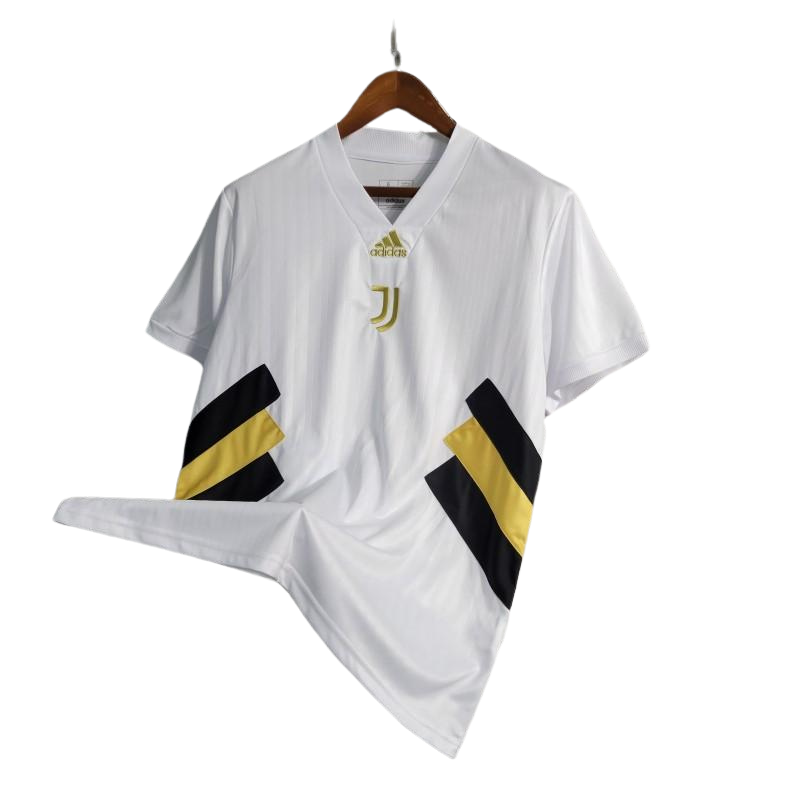 23-24 Juventus White Icon Embroidery Logo Special Edition Kit - Fan Version