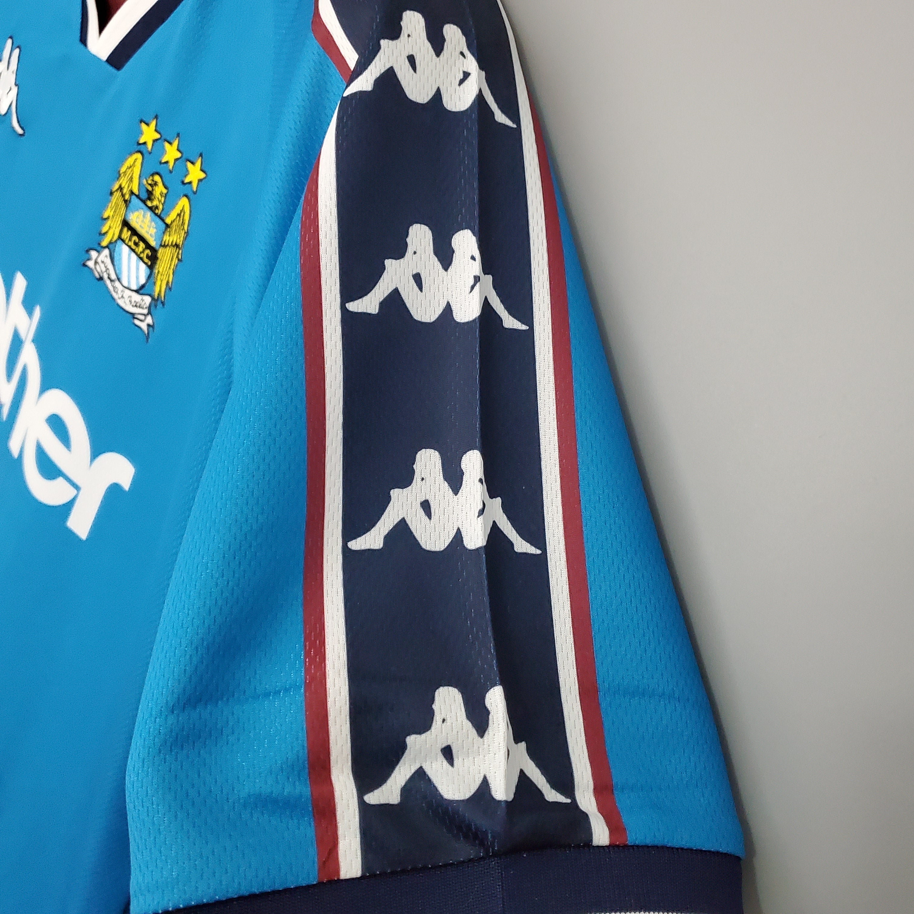 Maillot rétro domicile Manchester City 1997/98