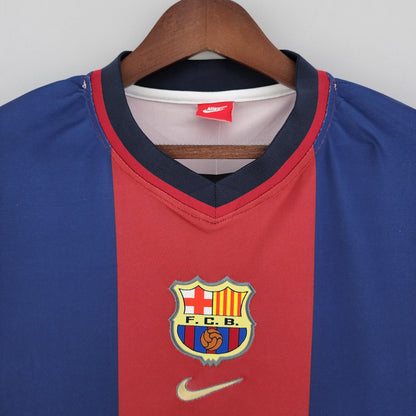 Vintage Barcelona 1998-1999 Home Jersey
