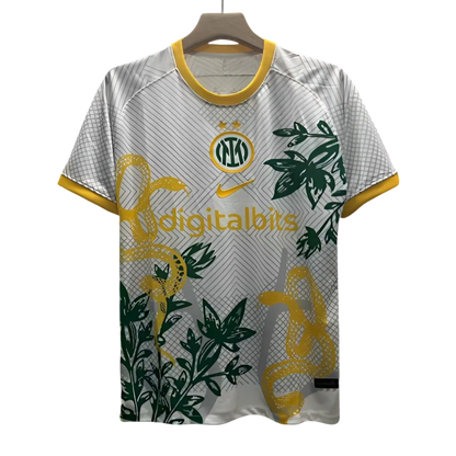 2024/2025 Inter Milan Witte Digitalbits Speciale Kit - Fanversie | Theheritagekit Store