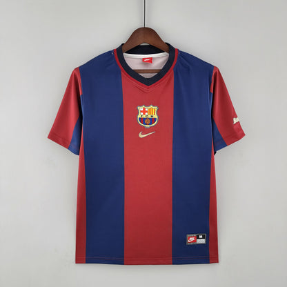 Vintage Barcelona 1998-1999 Home Jersey