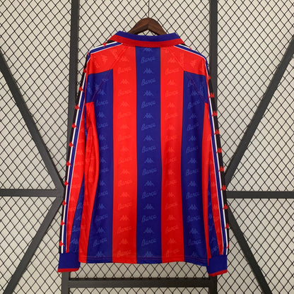 Barcelona 1996-1997 Retro Thuisshirt (Lange Mouwen)