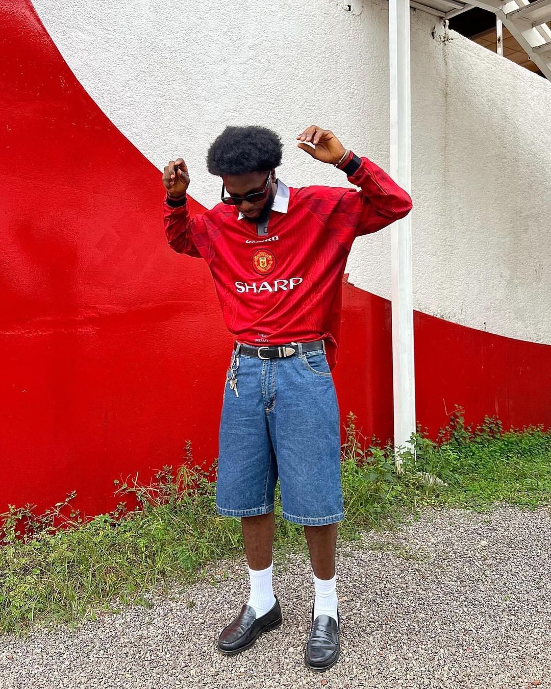 Man United Retro Kit 1996