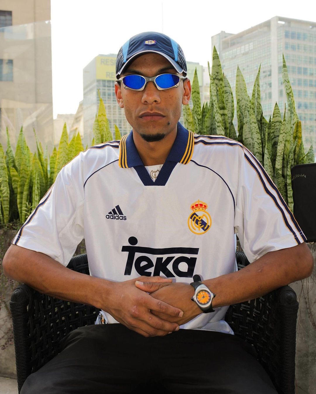 Maillot rétro domicile du Real Madrid 1998