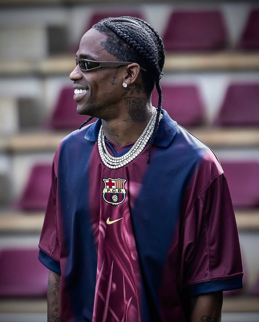 Barcelona X Travis Scott Cactus Jack Retro Kit