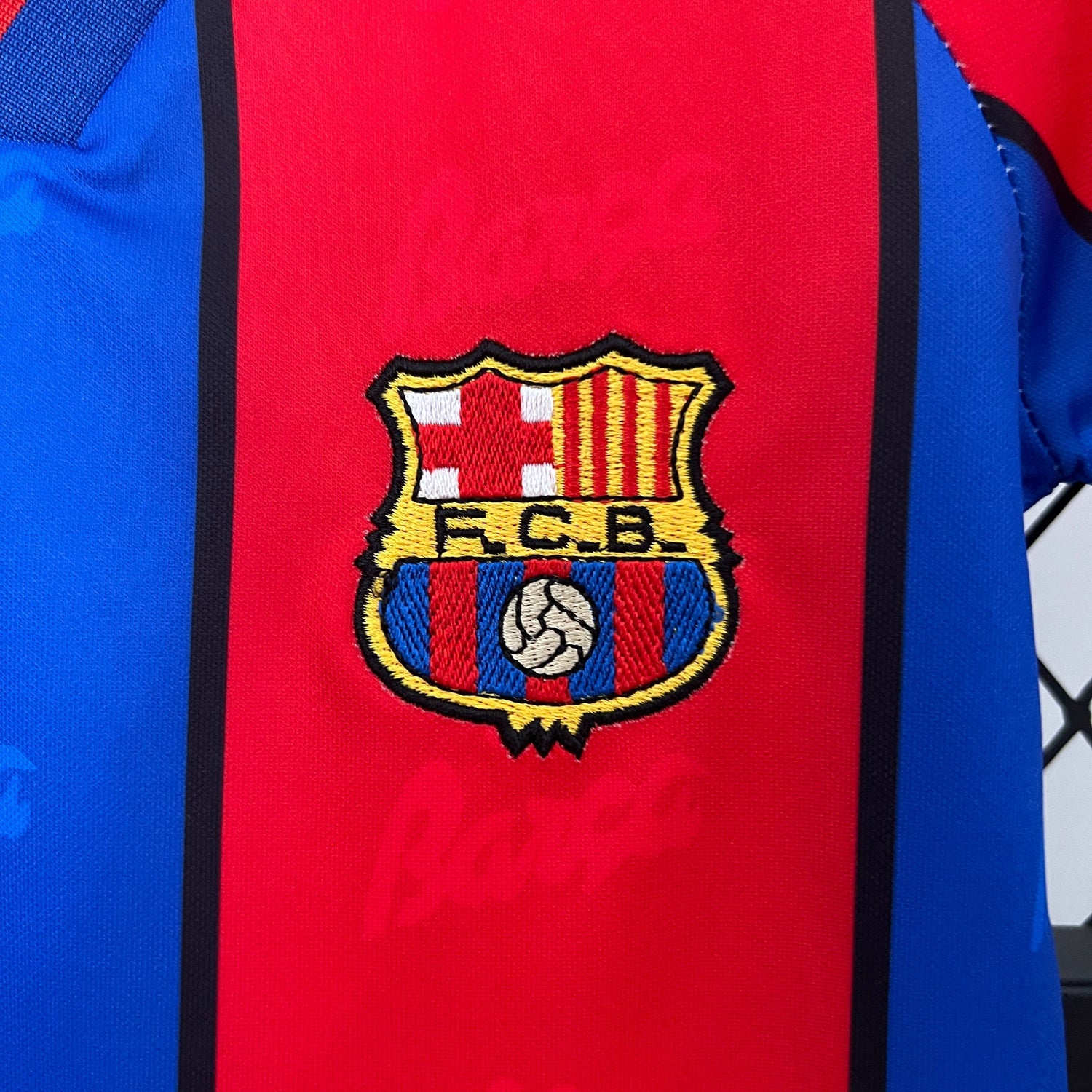 Barcelona 1996-1997 Retro Thuisshirt voor Kinderen