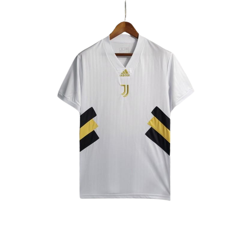 23-24 Juventus White Icon Embroidery Logo Special Edition Kit - Fan Version