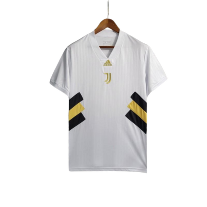23-24 Juventus White Icon Embroidery Logo Special Edition Kit - Fan Version