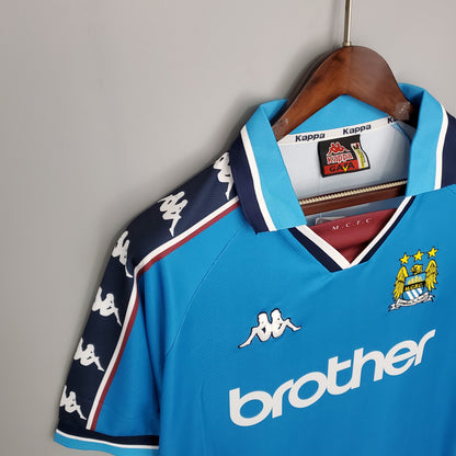 Maillot rétro domicile Manchester City 1997/98