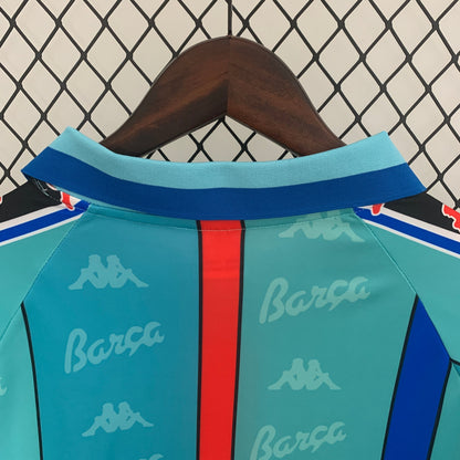 Maillot extérieur rétro Barcelone 1996-1997 (manches longues)