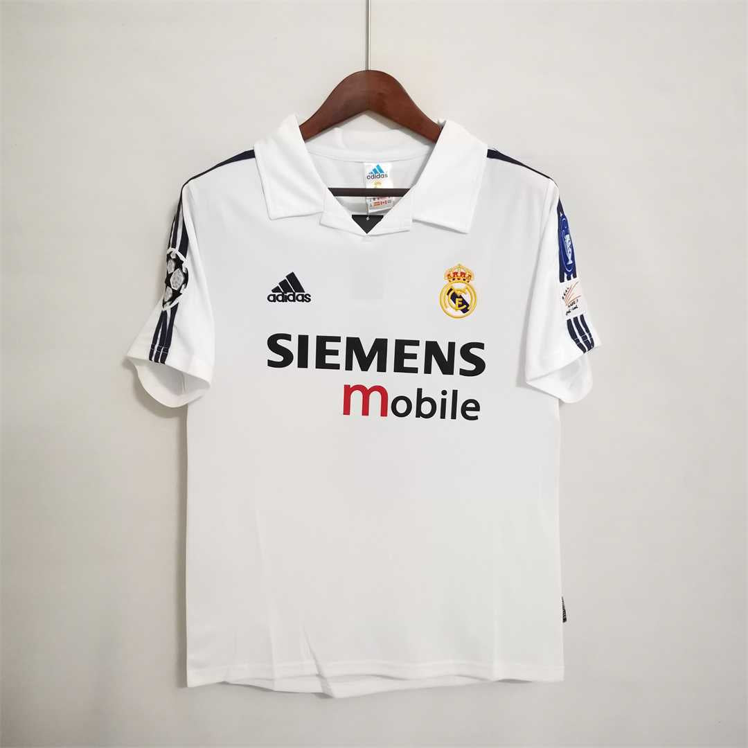 Maillot rétro domicile du Real Madrid 2002-2003
