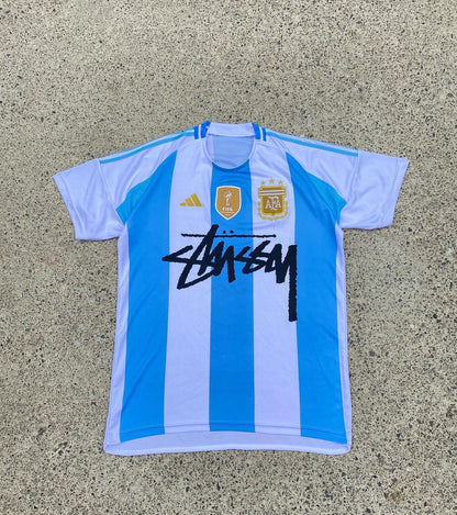 Argentinië X Stussy Special Edition-shirt