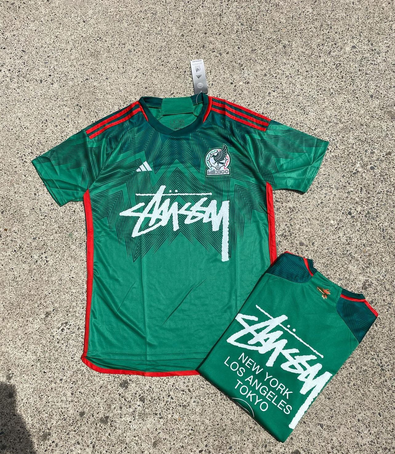 Maillot de football édition spéciale Mexique X Stussy 23/24